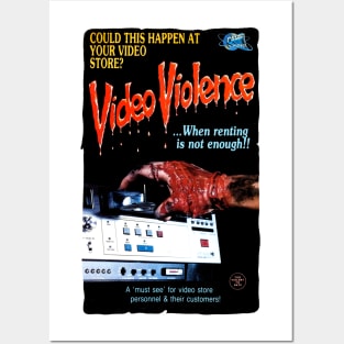 Video Violence VHS (1987) Posters and Art
